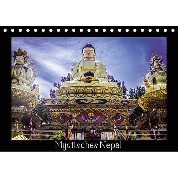 Mystisches Nepal - Am Fuße des Himalaya (Tischkalender 2021 DIN A5 quer), Christian Lama