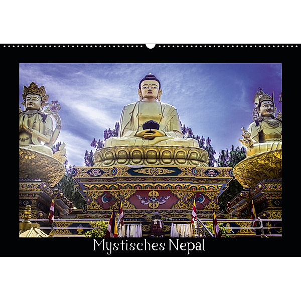Mystisches Nepal - Am Fuße des Himalaya (Wandkalender 2019 DIN A2 quer), Christian Lama