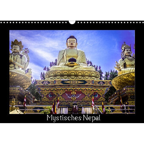Mystisches Nepal - Am Fuße des Himalaya (Wandkalender 2022 DIN A3 quer), Christian Lama
