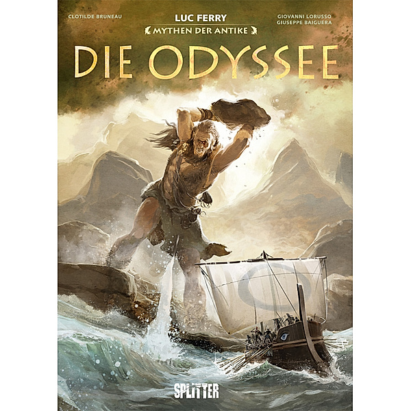 Mythen der Antike: Die Odyssee (Graphic Novel), Luc Ferry, Clotilde Bruneau