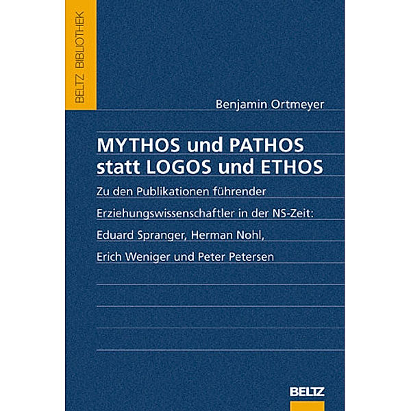 Mythos und Pathos statt Logos und Ethos, Benjamin Ortmeyer