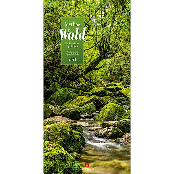 Mythos Wald - Literatur-Kalender 2024, Ackermann Kunstverlag