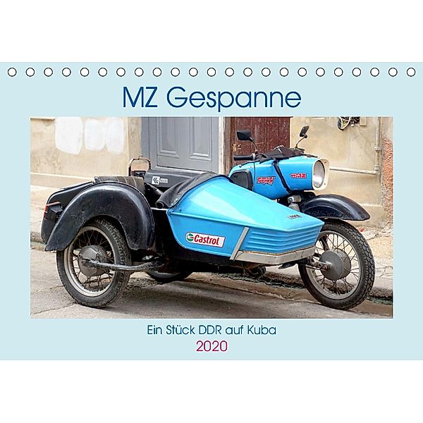 MZ-Gespanne - Ein Stück DDR auf Kuba (Tischkalender 2020 DIN A5 quer), Henning von Löwis of Menar