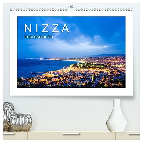 N I Z Z A Impressionen (hochwertiger Premium Wandkalender 2025 DIN A2 quer), Kunstdruck in Hochglanz, Calvendo, Werner Dieterich
