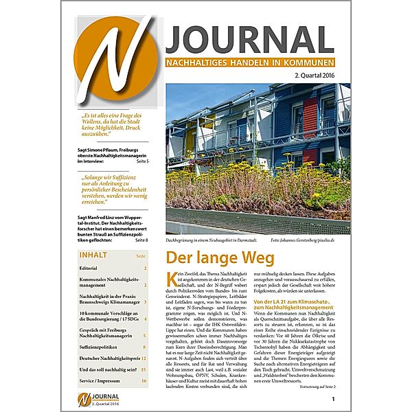 N-Journal Heft 2. Quartal 2016, Walhalla Fachredaktion