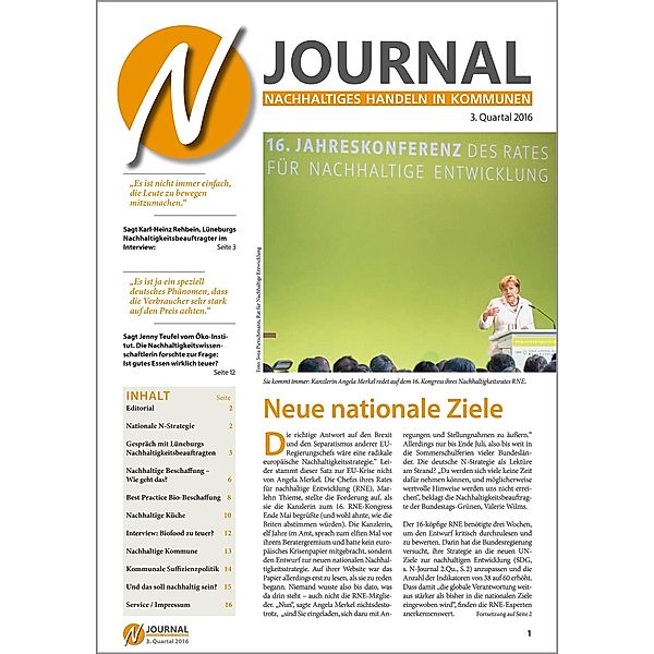 N-Journal Heft 3. Quartal 2016, Walhalla Fachverlag