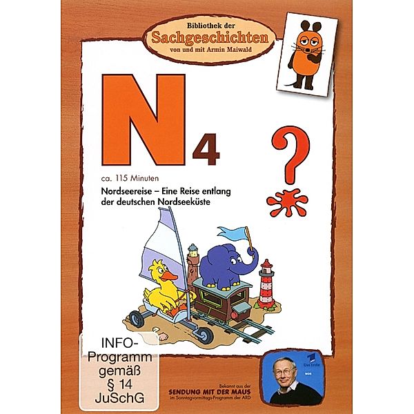 N4: Nordseereise - Eine Reise entlang der deutschen Nordseeküste, Bibliothek Der Sachgeschichten