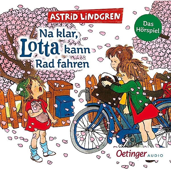 Na klar, Lotta kann Rad fahren, 1 Audio-CD, Astrid Lindgren
