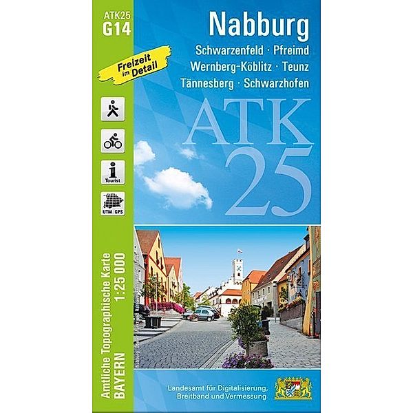 Nabburg (Amtliche Topographische Karte 1:25000)