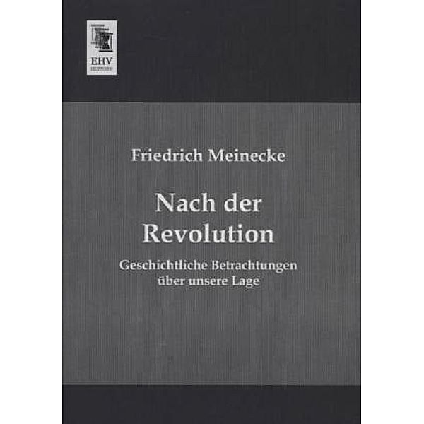 Nach der Revolution, Friedrich Meinecke