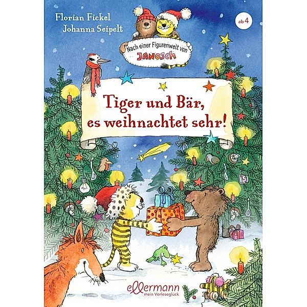 Nach einer Figurenwelt von Janosch. Tiger und Bär, es weihnachtet sehr!, Florian Fickel