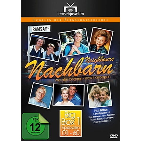 Nachbarn / Neighbours - Big Box 1, John Hanlon, Reg Watson, Jeff Truman, Ray Kolle, Katrina Foster, John Upton, Michael ORourke, Anthony Morris, Philippa Burne