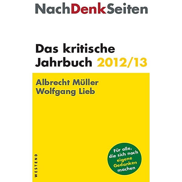 NachDenkSeiten, Albrecht Müller, Wolfgang Lieb