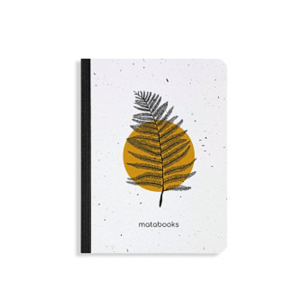 Nachhaltige Notizbücher A6 - Samenbuch Orange