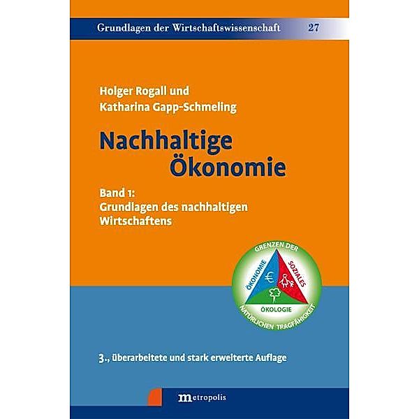 Nachhaltige Ökonomie 01, Holger Rogall, Katharina Gapp-Schmeling
