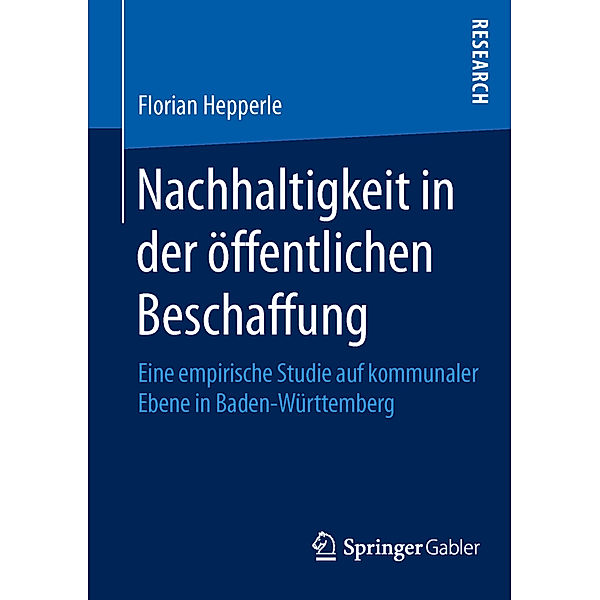 Nachhaltigkeit in der öffentlichen Beschaffung, Florian Hepperle