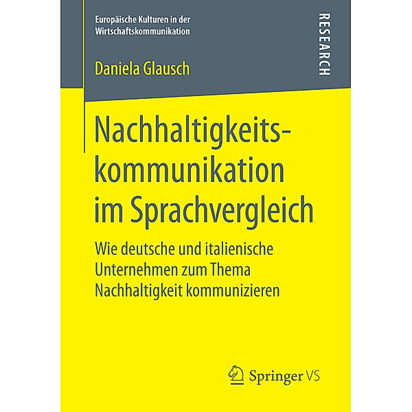 Nachhaltigkeitskommunikation im Sprachvergleich, Daniela Glausch