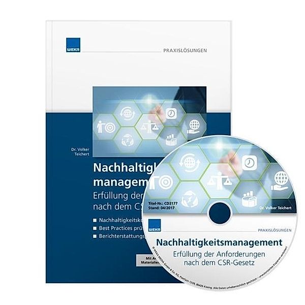 Nachhaltigkeitsmanagement, m. CD-ROM, Volker Teichert