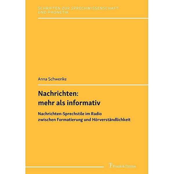 Nachrichten: mehr als informativ, Anna Schwenke