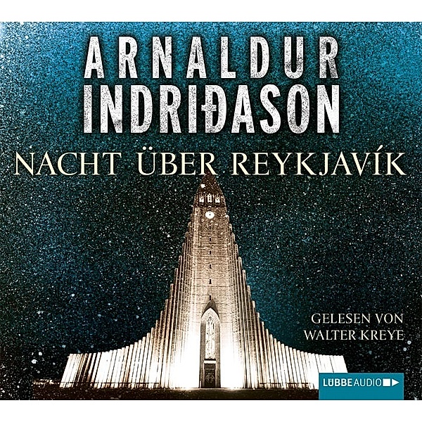 Nacht über Reykjavík, 4 CDs, Arnaldur Indridason