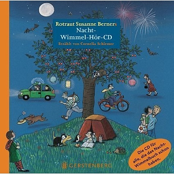 Nacht-Wimmel-Hör-CD,1 Audio-CD, Rotraut Susanne Berner, Wolfgang Von Henko, Ebi Naumann