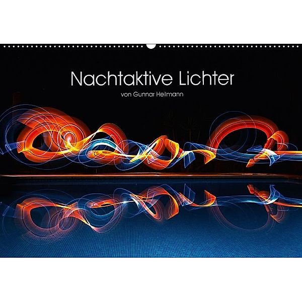 Nachtaktive Lichter (Wandkalender 2017 DIN A2 quer), Gunnar Heilmann