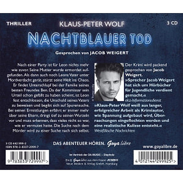 Nachtblauer Tod, Jacob Weigert