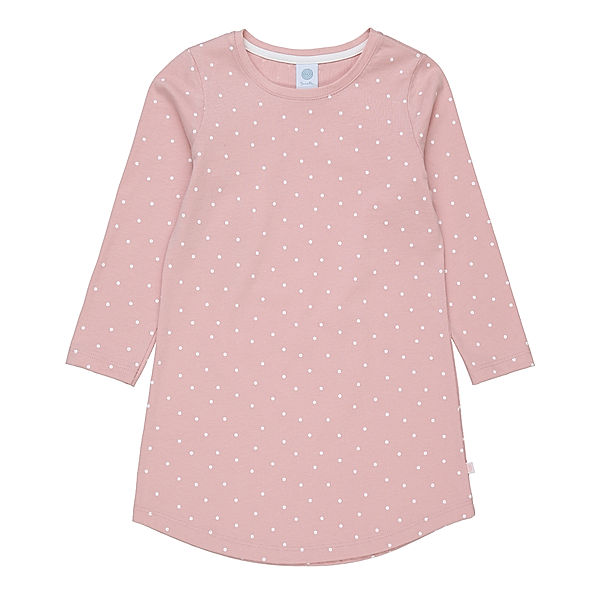 Sanetta Nachthemd WHITE DOTS in rosa