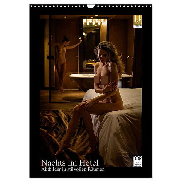 Nachts im Hotel (Wandkalender 2024 DIN A3 hoch), CALVENDO Monatskalender, Martin Zurmühle