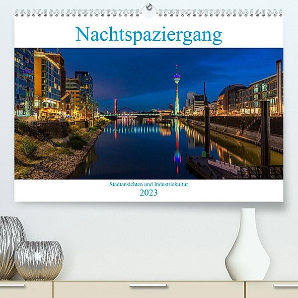 Nachtspaziergang (Premium, hochwertiger DIN A2 Wandkalender 2023, Kunstdruck in Hochglanz), Thorsten Wege / twfoto