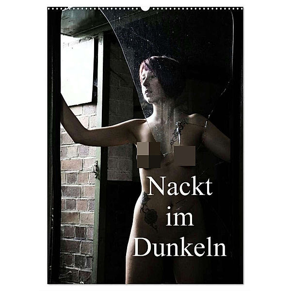 Nackt im Dunkeln / 2024 (Wandkalender 2024 DIN A2 hoch), CALVENDO Monatskalender, Juri Lee