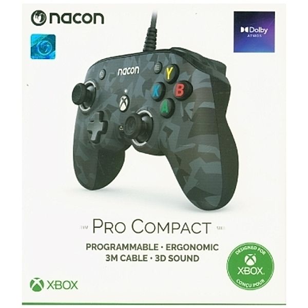 Nacon Xbox Compact Controller Pro, camo urban, Controller für Xbox Series X