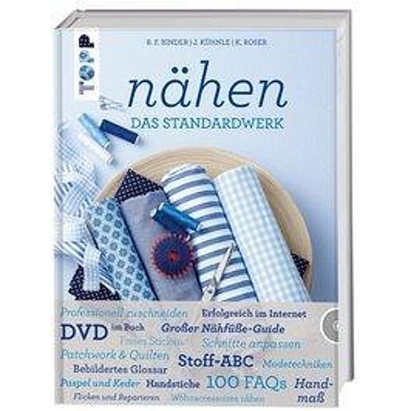 Nähen - Das Standardwerk, m. DVD, Brigitte Binder, Karin Roser, Jutta Kühnle