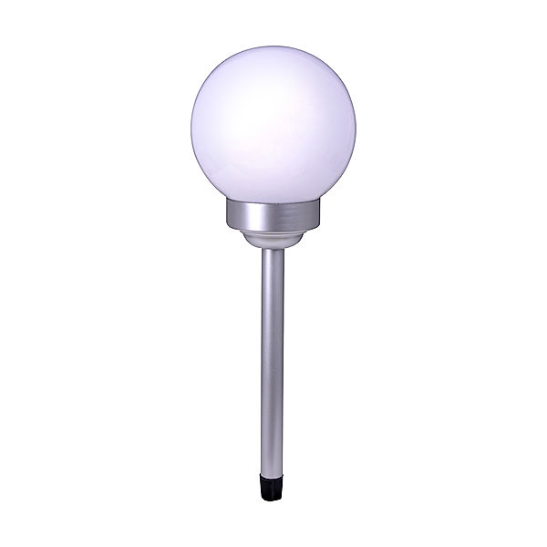 Näve Leuchten LED Außen Kugelerdspieß BALL D: 15 cm (Farbe: weiß)