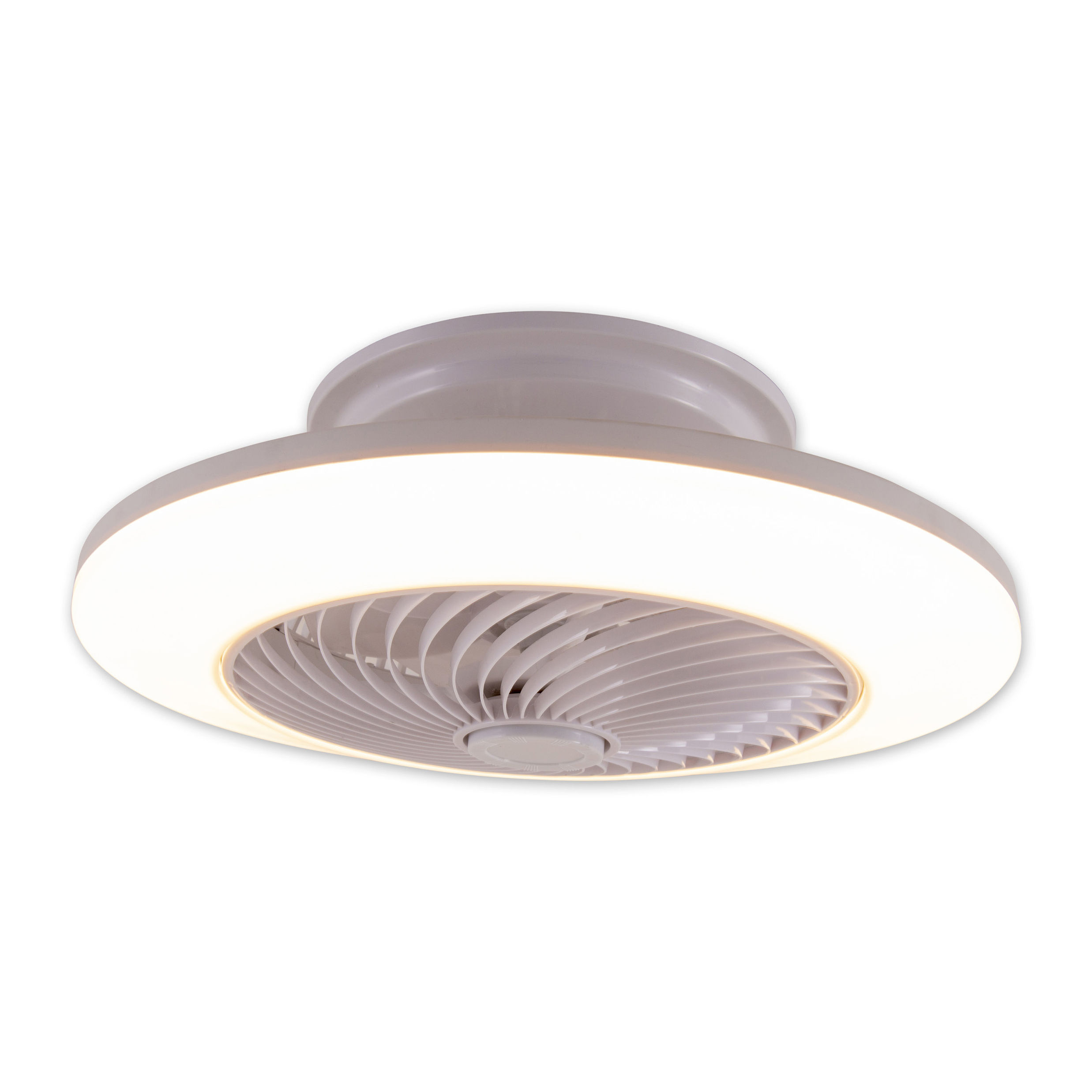Näve Leuchten LED Deckenleuchte mit Ventilator Adoranto d: 55cm Farbe: weiß  | Weltbild.de