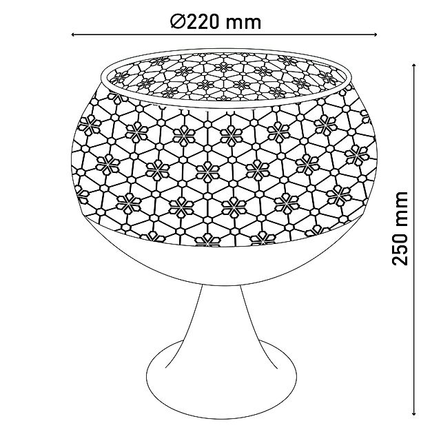 Näve Leuchten LED Deko-Solarleuchte mit Standfuß h: 25cm Flammeneffekt  Farbe: rost