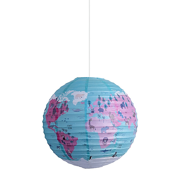 Näve Leuchten Näve Leuchten Papierleuchte Ballon“ d: 50cm Weltkugel (Farbe: bunt)