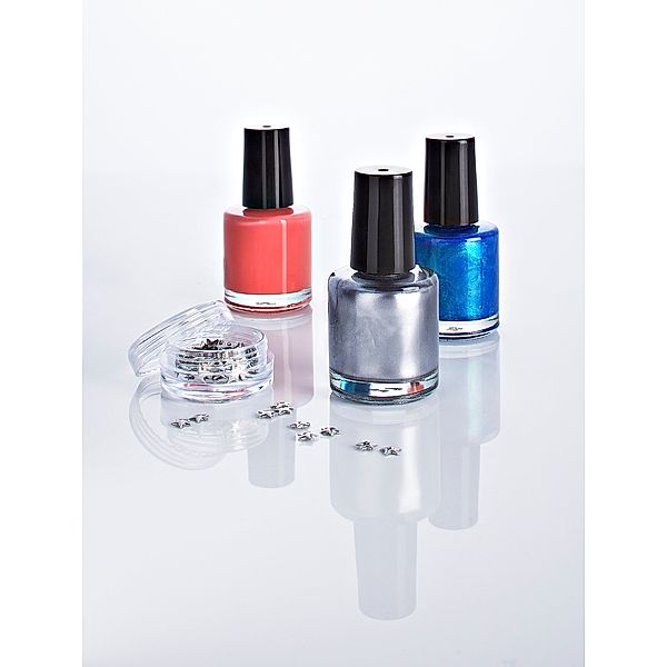 Nagellack-Set mit Sternen