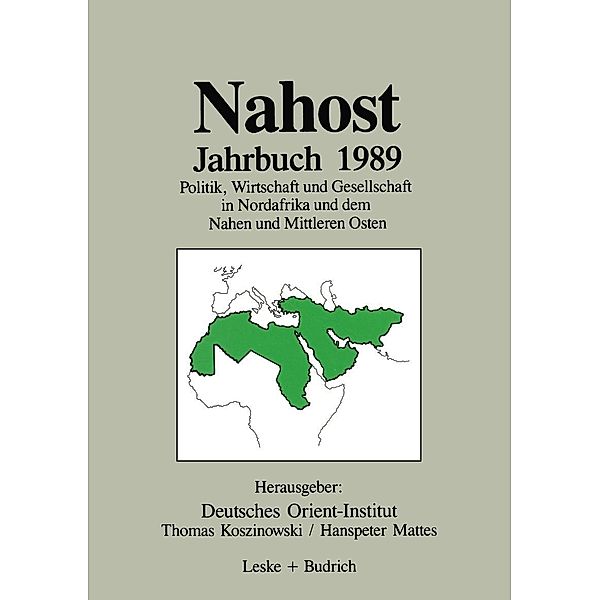 Nahost Jahrbuch 1989, Thomas Koszinowski, Hanspeter Mattes