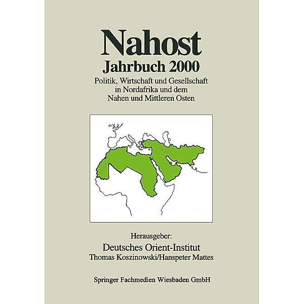 Nahost Jahrbuch 2000, Deutsches Orient-Institut, Thomas Koszinowski, Hanspeter Mattes