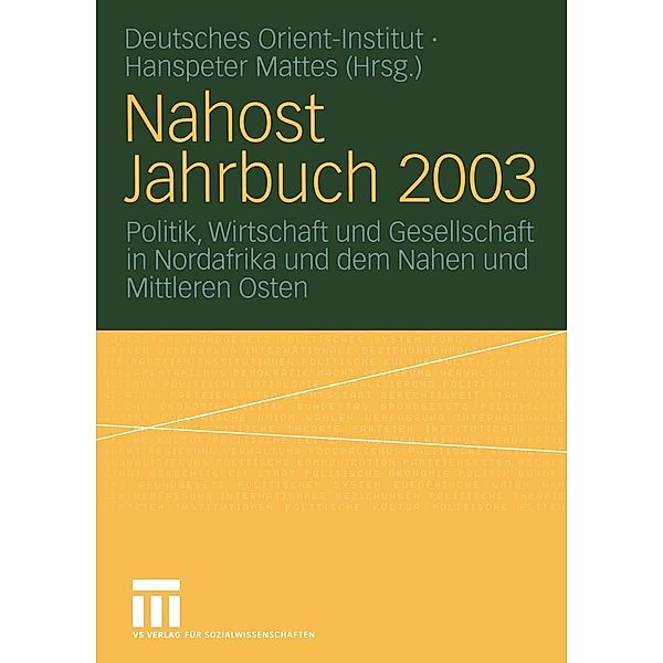 Nahost Jahrbuch 2003