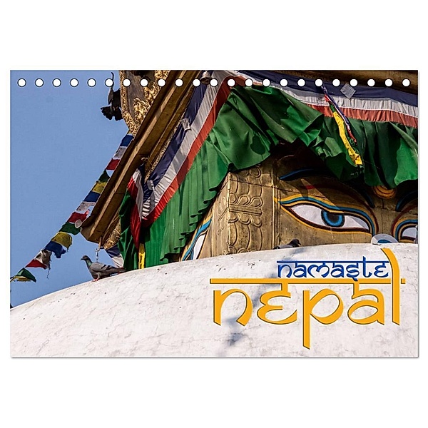 Namaste Nepal (Tischkalender 2024 DIN A5 quer), CALVENDO Monatskalender, Gerald Pohl