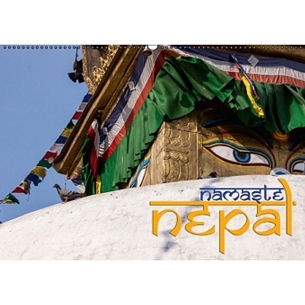 Namaste Nepal (Wandkalender 2016 DIN A2 quer), Gerald Pohl