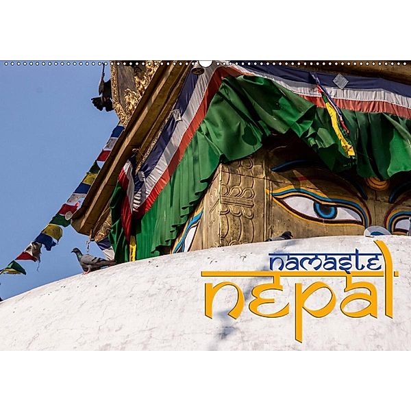 Namaste Nepal (Wandkalender 2020 DIN A2 quer), Gerald Pohl