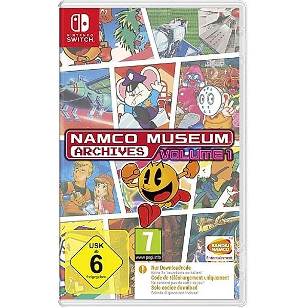 Namco Museum Archives Vol.1 Code In A Box