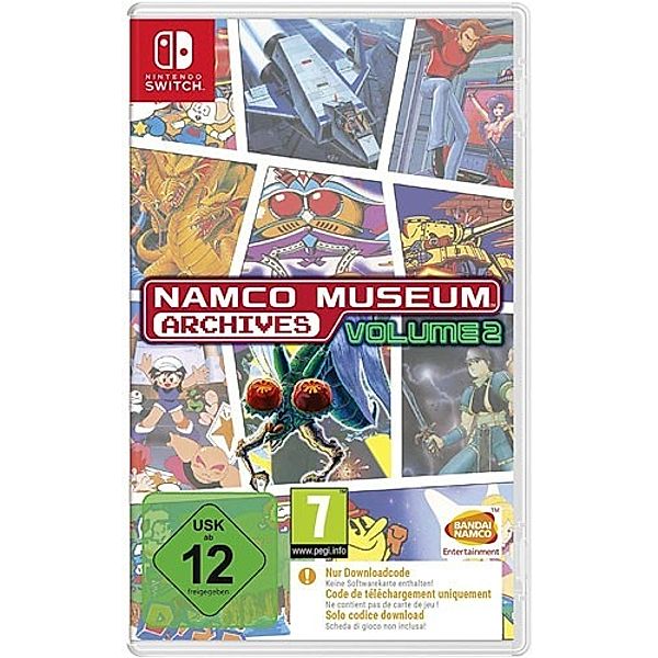 Namco Museum Archives Vol.2 Code In A Box