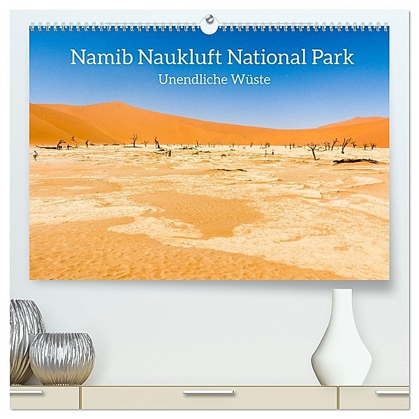 Namib Naukluft National Park - Unendliche Wüste (hochwertiger Premium Wandkalender 2025 DIN A2 quer), Kunstdruck in Hochglanz, Calvendo