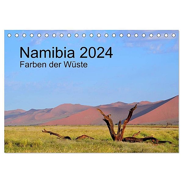 Namibia 2024 Farben der Wüste (Tischkalender 2024 DIN A5 quer), CALVENDO Monatskalender, Iwona Schellnegger
