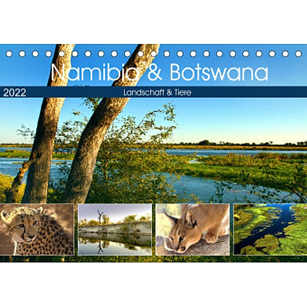 Namibia & Botswana (Tischkalender 2022 DIN A5 quer), Astrid Ziemer