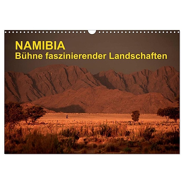 Namibia - Bühne faszinierender Landschaften (Wandkalender 2024 DIN A3 quer), CALVENDO Monatskalender, Dr. Werner Altner